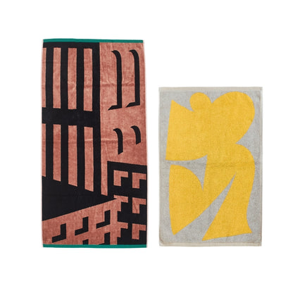 【GIFT SET】BATH TOWEL & BATH MAT SET