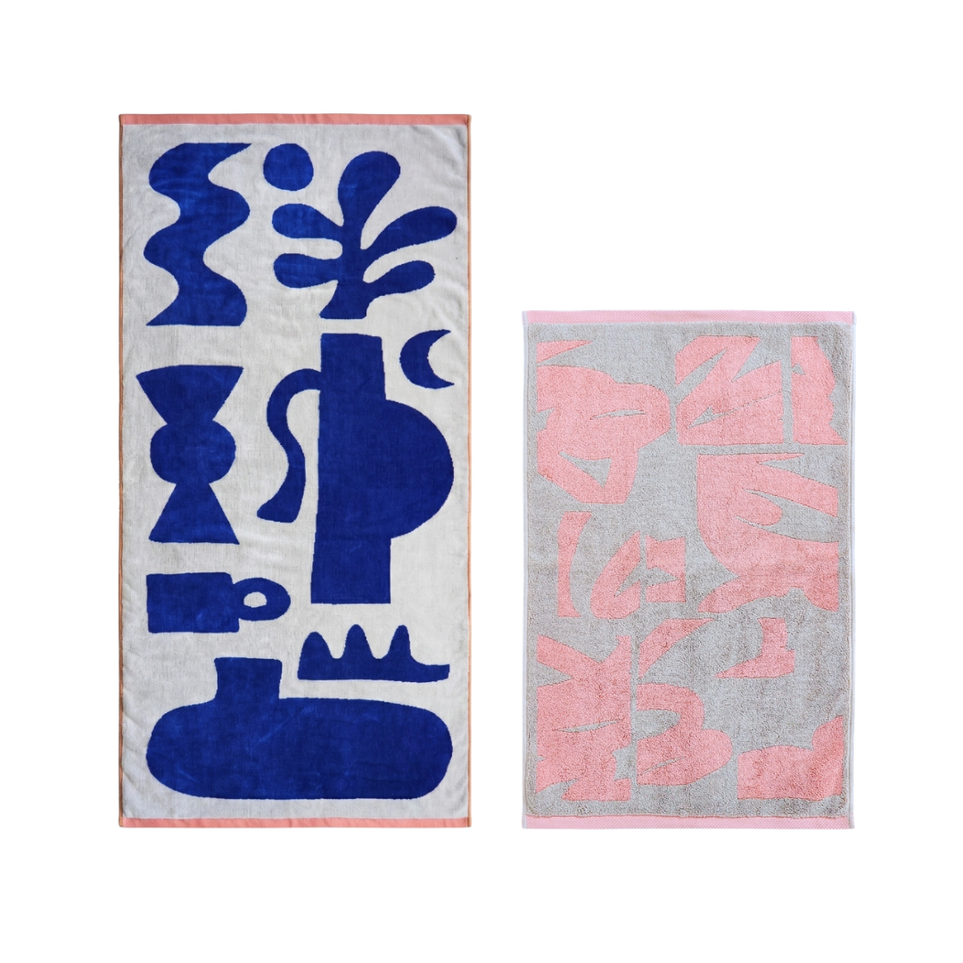 【GIFT SET】BATH TOWEL & BATH MAT SET