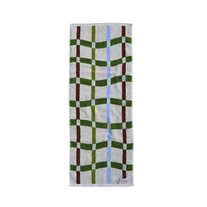 FACE TOWEL：Flow / moss green