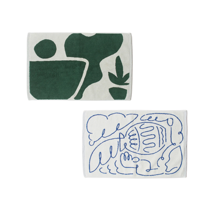 BATH MAT 2枚 SET ※要デザイン選択