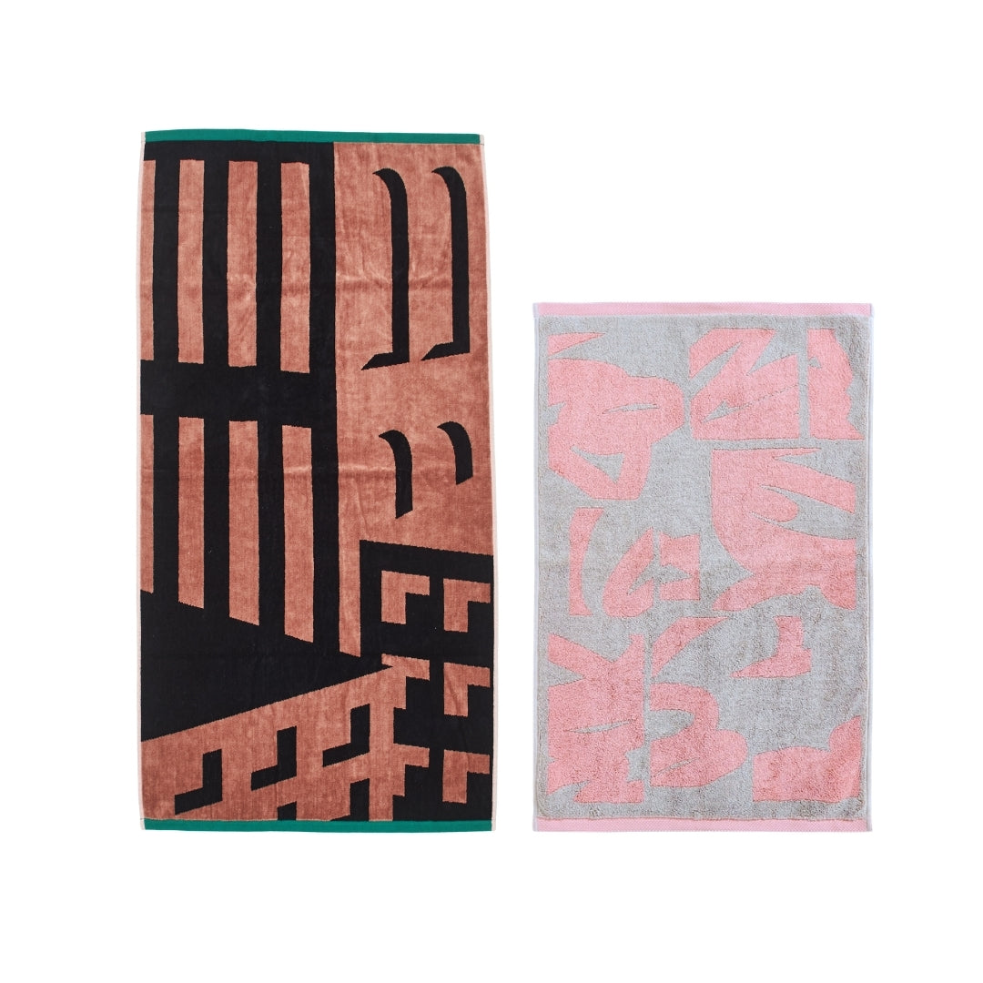 【GIFT SET】BATH TOWEL & BATH MAT SET