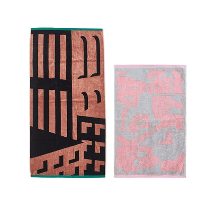 【GIFT SET】BATH TOWEL & BATH MAT SET