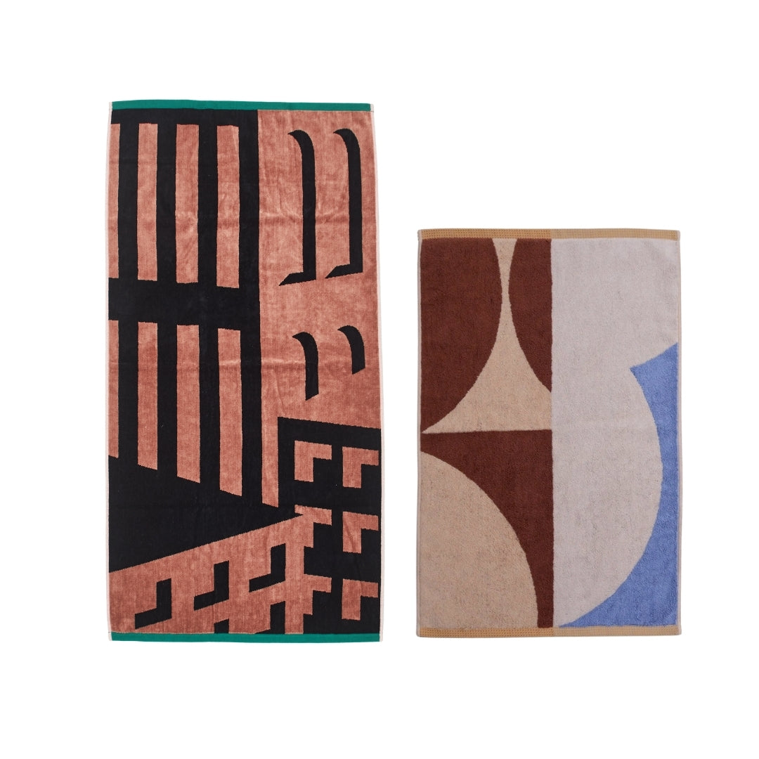 【GIFT SET】BATH TOWEL & BATH MAT SET