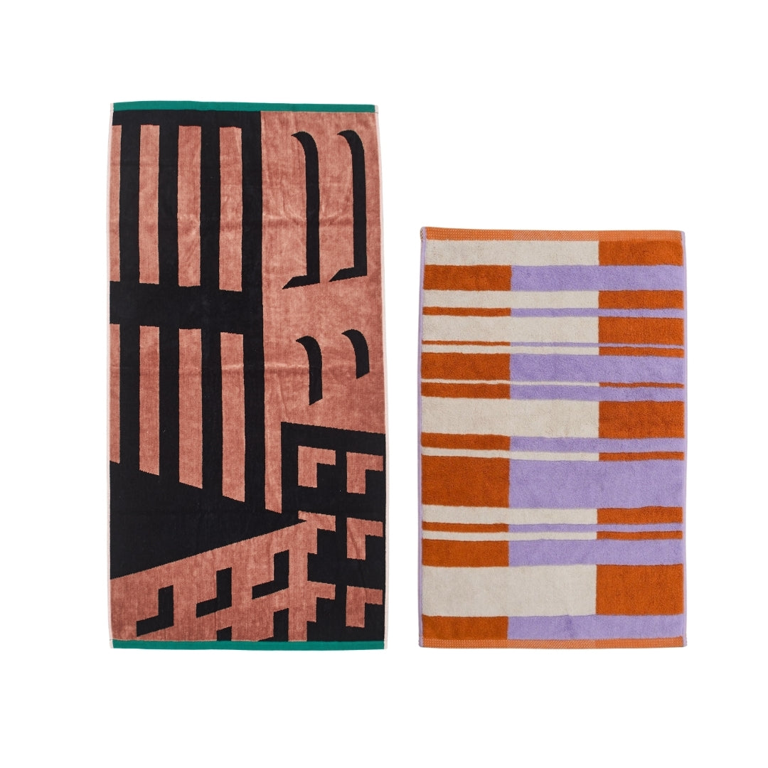 【GIFT SET】BATH TOWEL & BATH MAT SET
