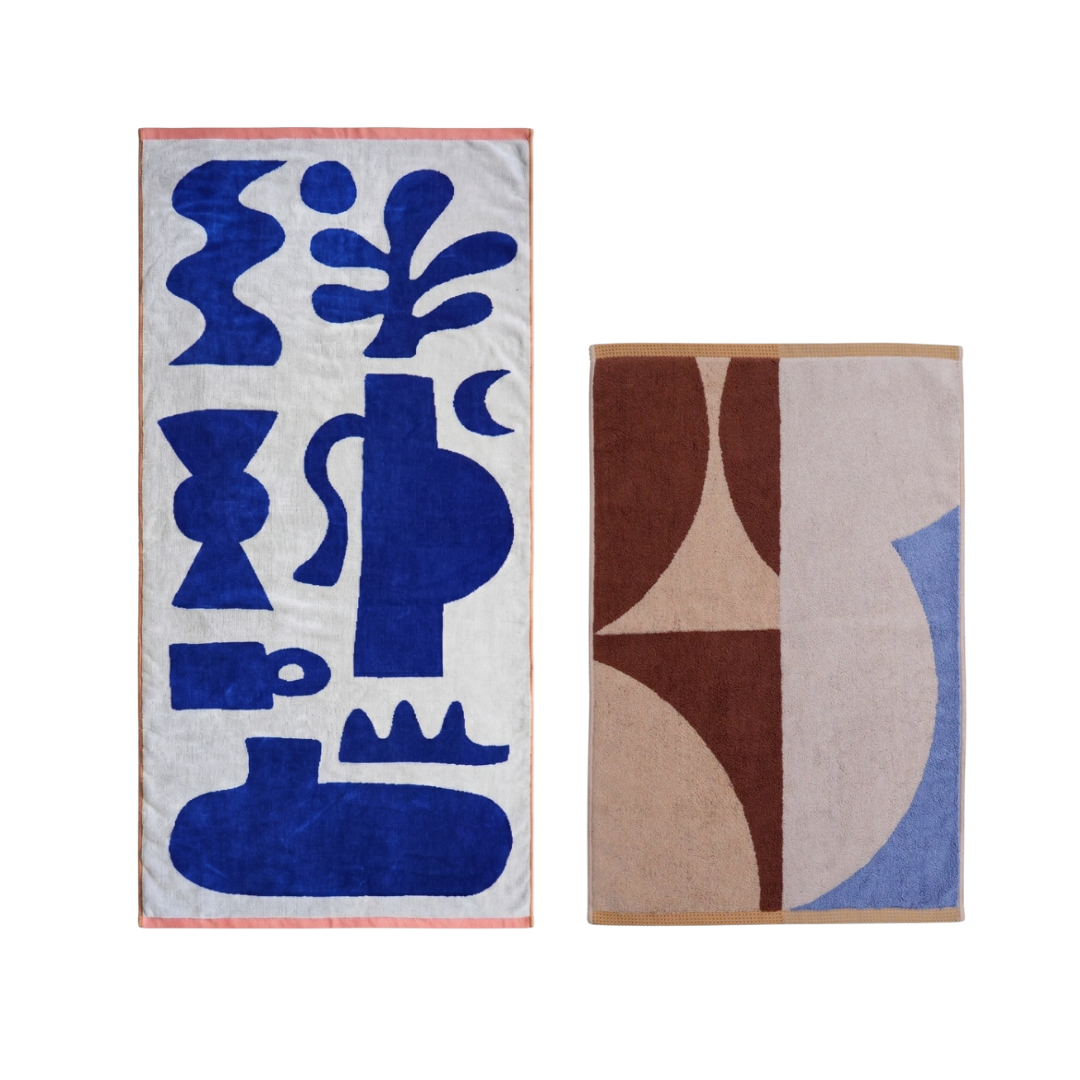 【GIFT SET】BATH TOWEL & BATH MAT SET