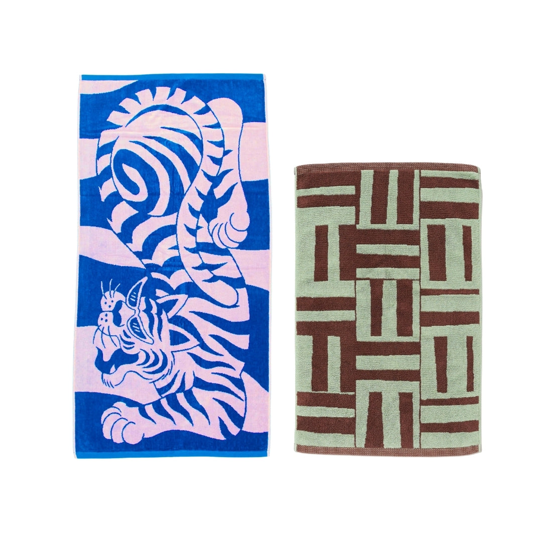 【GIFT SET】BATH TOWEL & BATH MAT SET