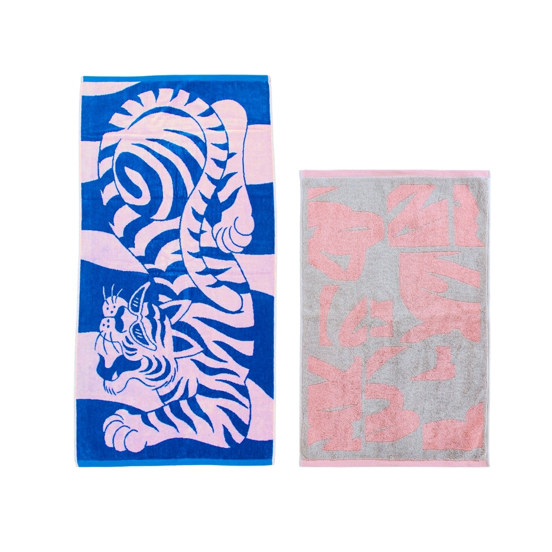 【GIFT SET】BATH TOWEL & BATH MAT SET