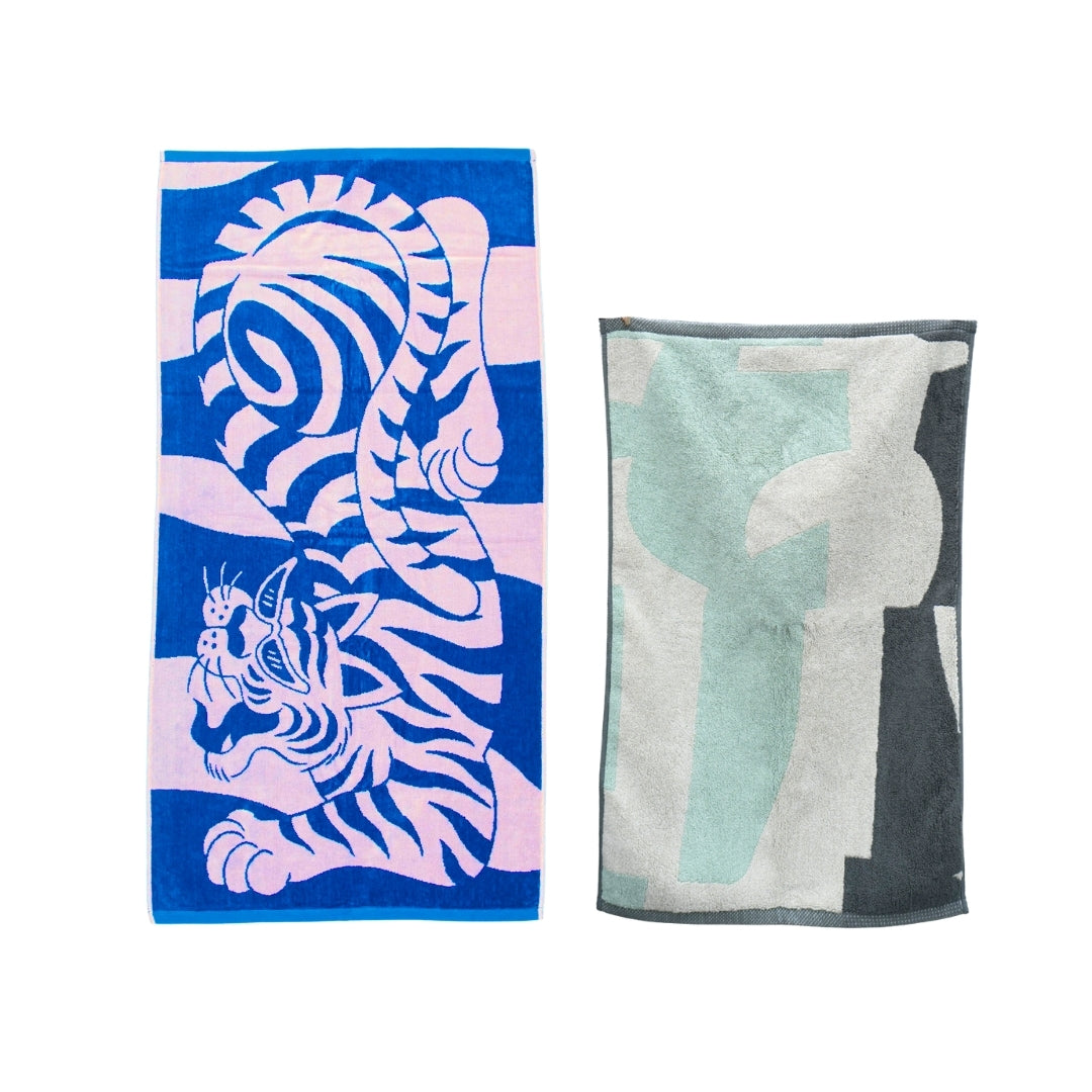 【GIFT SET】BATH TOWEL & BATH MAT SET