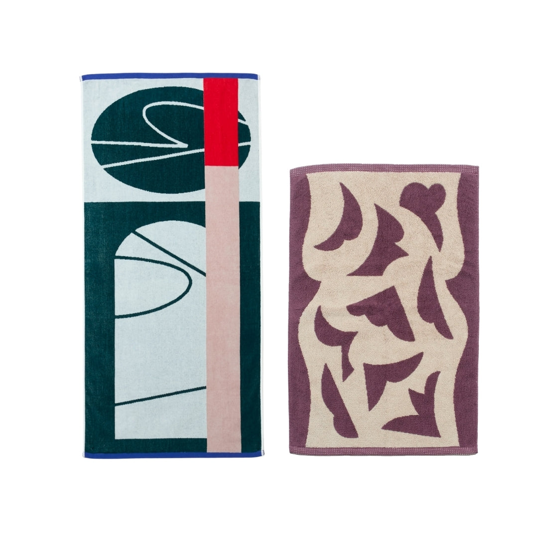 【GIFT SET】BATH TOWEL & BATH MAT SET