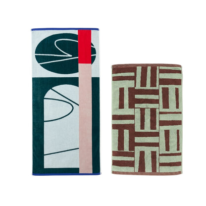 【GIFT SET】BATH TOWEL & BATH MAT SET