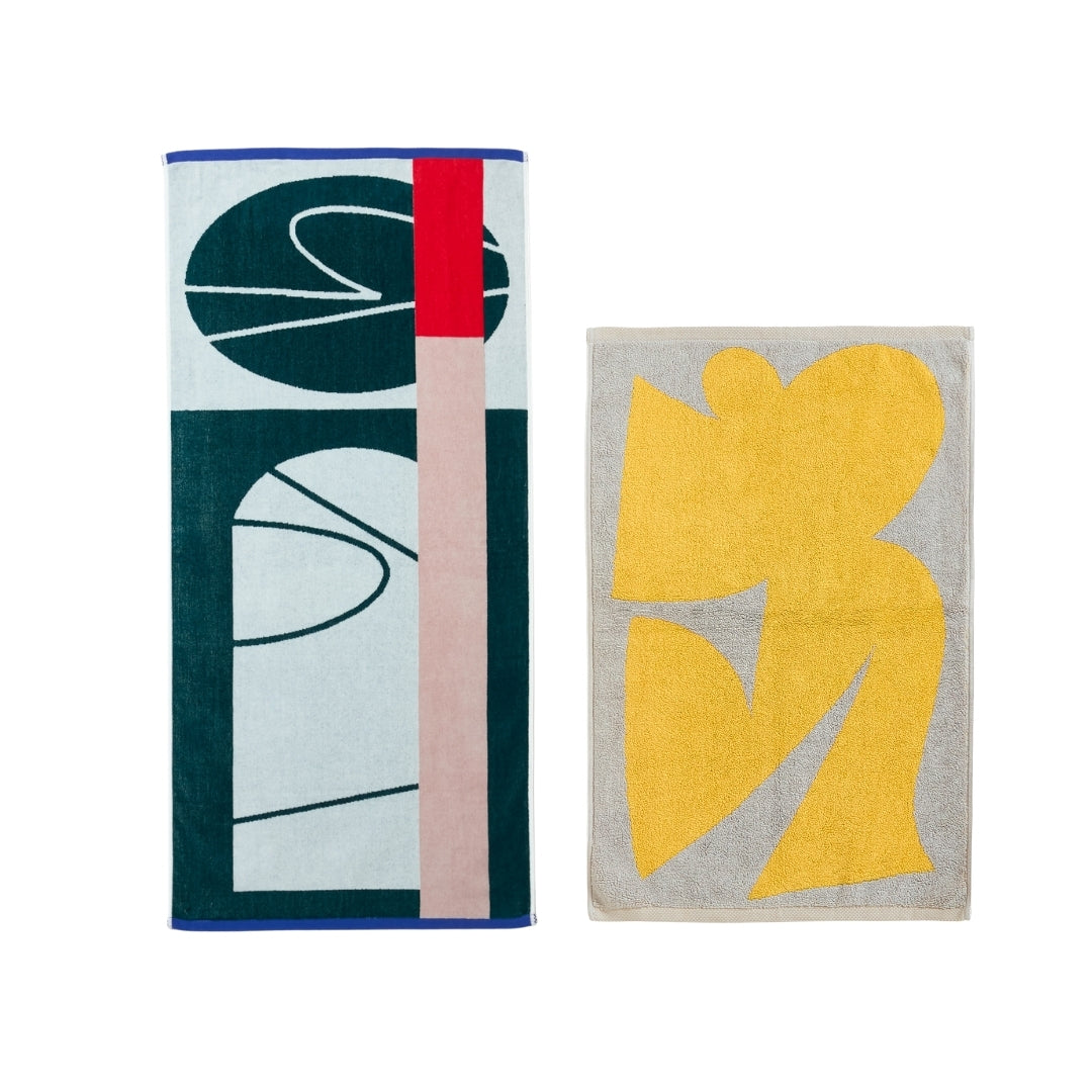 【GIFT SET】BATH TOWEL & BATH MAT SET