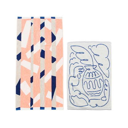 【GIFT SET】BATH TOWEL & BATH MAT SET