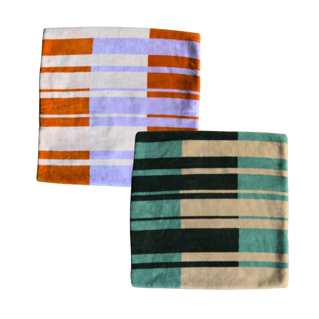 CUSHION COVER 2枚 SET ※要デザイン選択