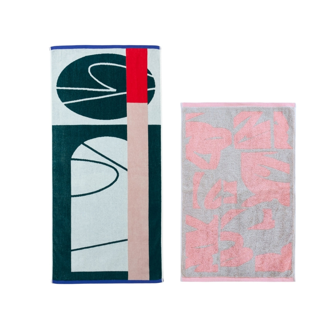 【GIFT SET】BATH TOWEL & BATH MAT SET