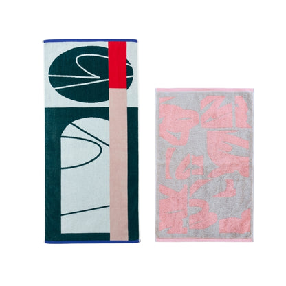 【GIFT SET】BATH TOWEL & BATH MAT SET