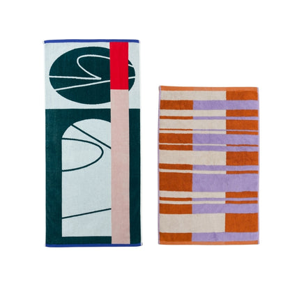 【GIFT SET】BATH TOWEL & BATH MAT SET