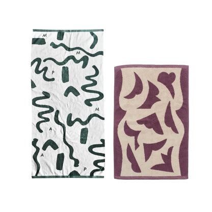 【GIFT SET】BATH TOWEL & BATH MAT SET