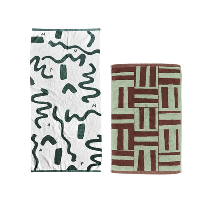 【GIFT SET】BATH TOWEL & BATH MAT SET