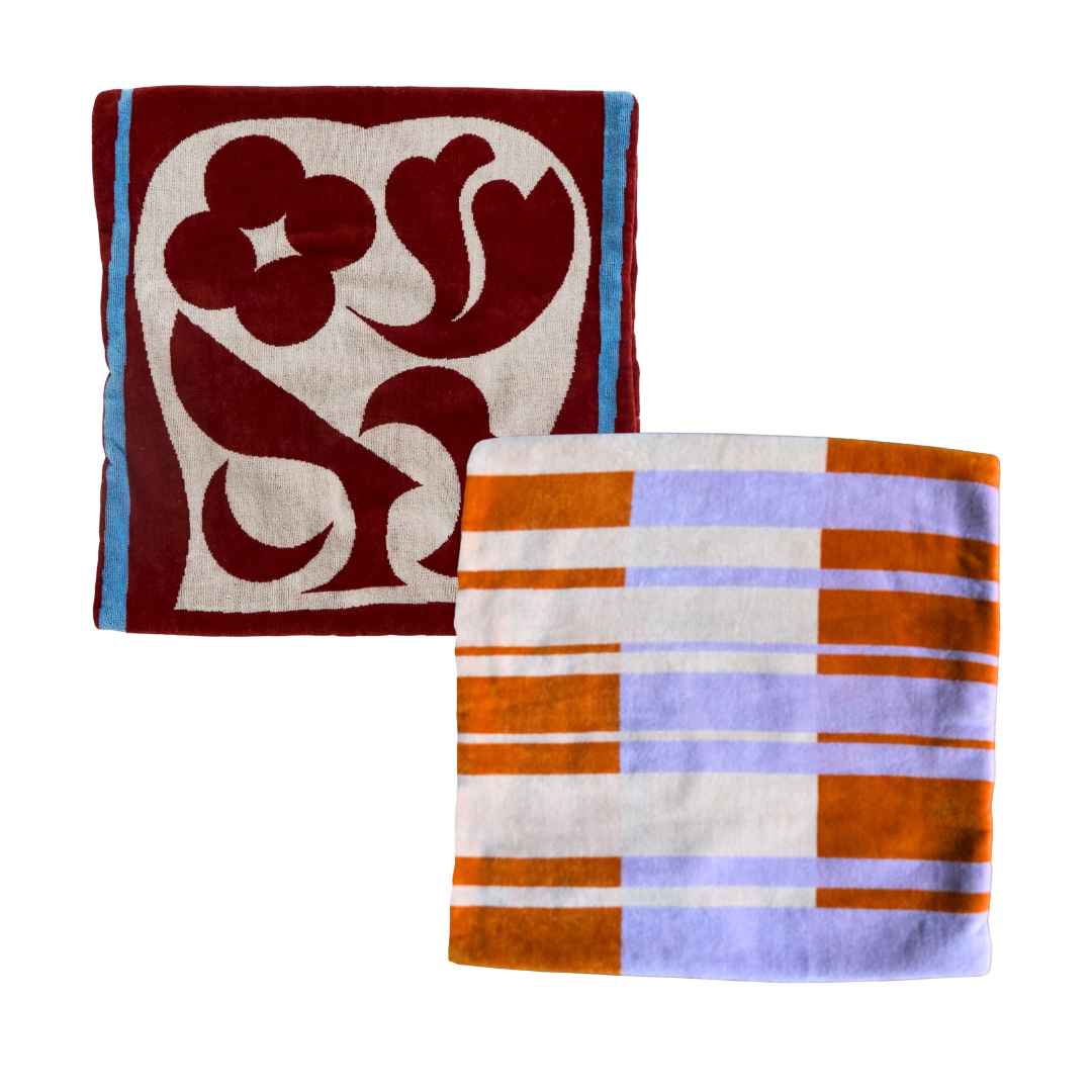 CUSHION COVER 2枚 SET ※要デザイン選択