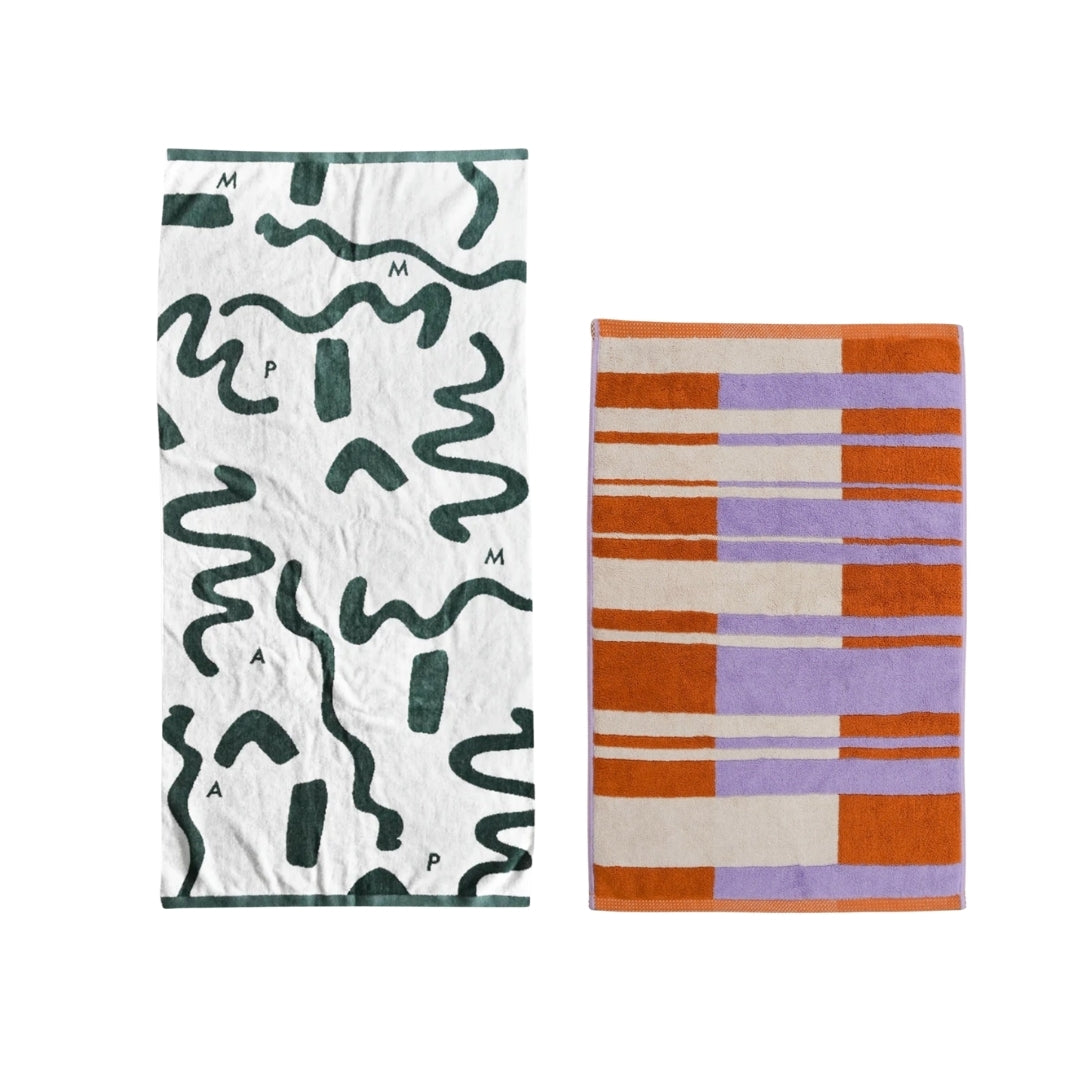 【GIFT SET】BATH TOWEL & BATH MAT SET