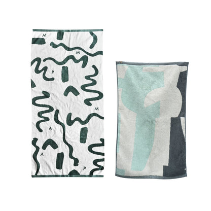 【GIFT SET】BATH TOWEL & BATH MAT SET
