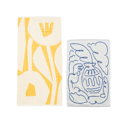 【GIFT SET】BATH TOWEL & BATH MAT SET