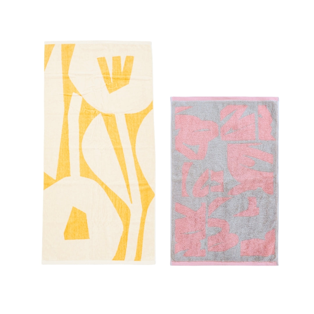 【GIFT SET】BATH TOWEL & BATH MAT SET
