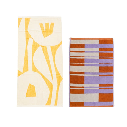 【GIFT SET】BATH TOWEL & BATH MAT SET