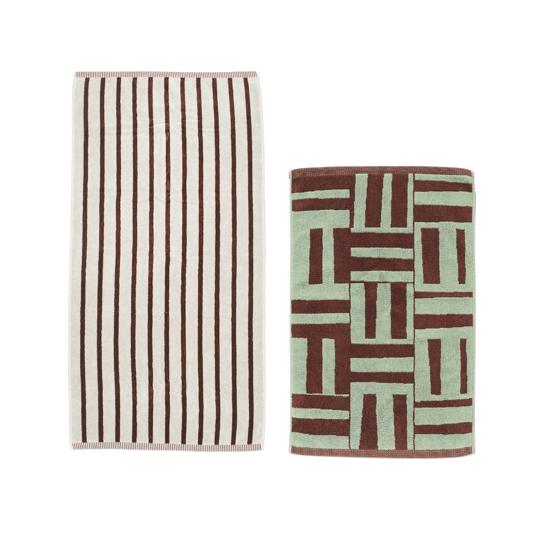 【GIFT SET】BATH TOWEL & BATH MAT SET