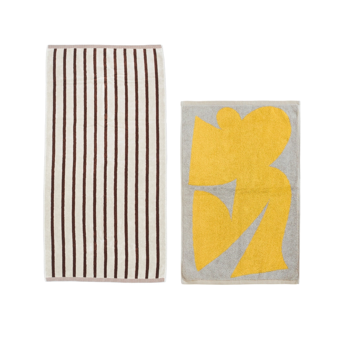 【GIFT SET】BATH TOWEL & BATH MAT SET