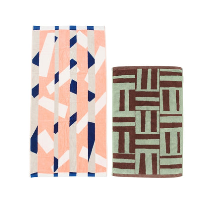 【GIFT SET】BATH TOWEL & BATH MAT SET