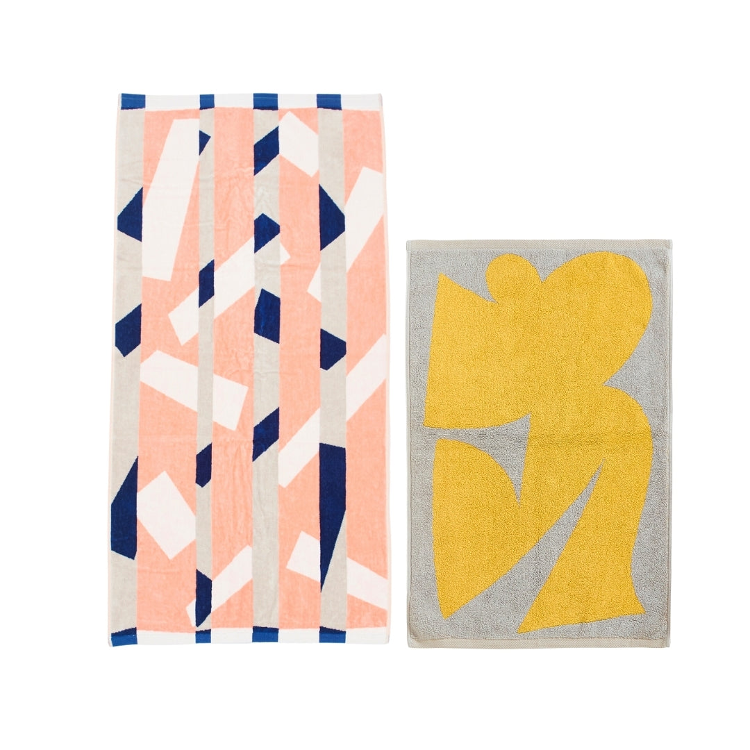 【GIFT SET】BATH TOWEL & BATH MAT SET
