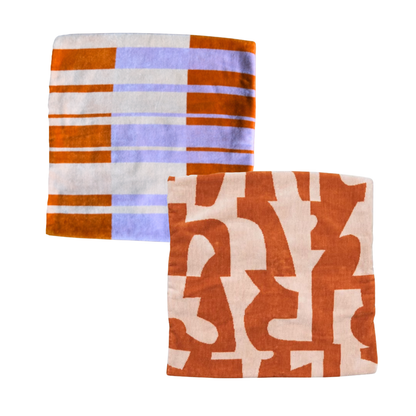 CUSHION COVER 2枚 SET ※要デザイン選択