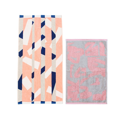 【GIFT SET】BATH TOWEL & BATH MAT SET