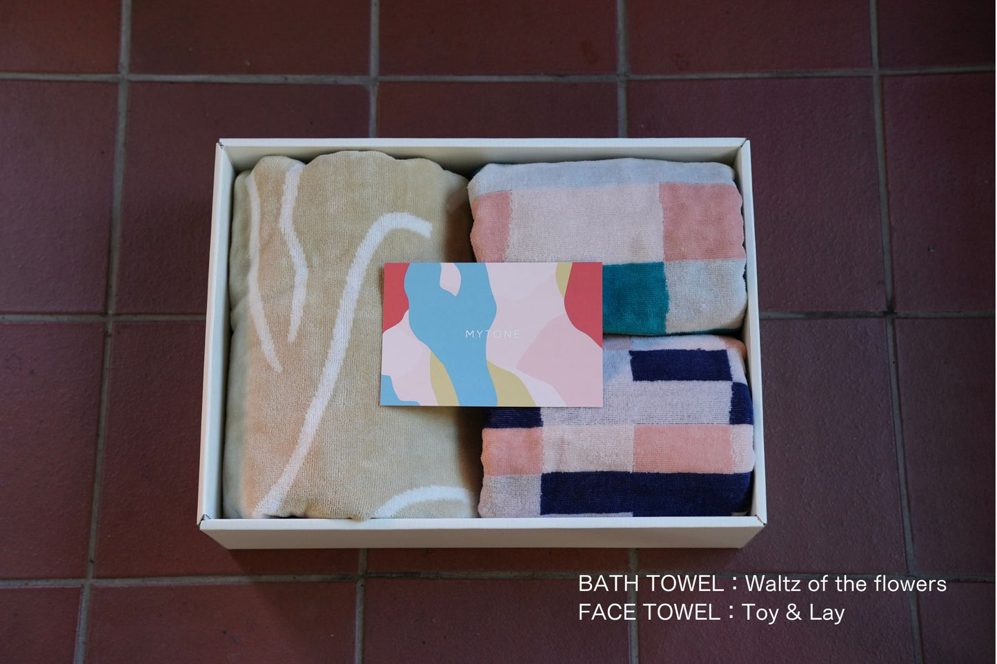 【GIFT SET】BATH TOWEL 1枚 / FACE TOWEL 2枚