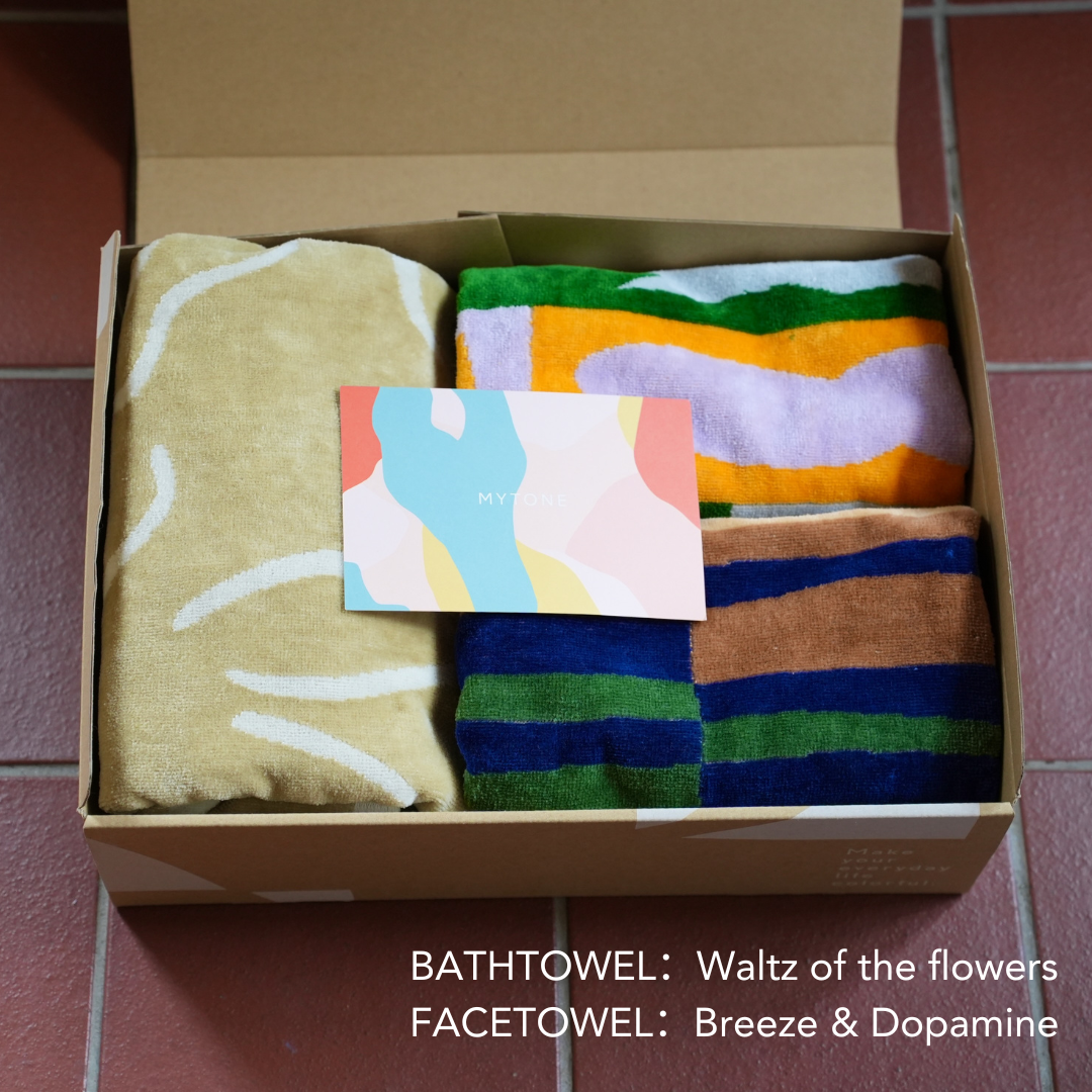 【GIFT SET】BATH TOWEL 1枚 / FACE TOWEL 2枚