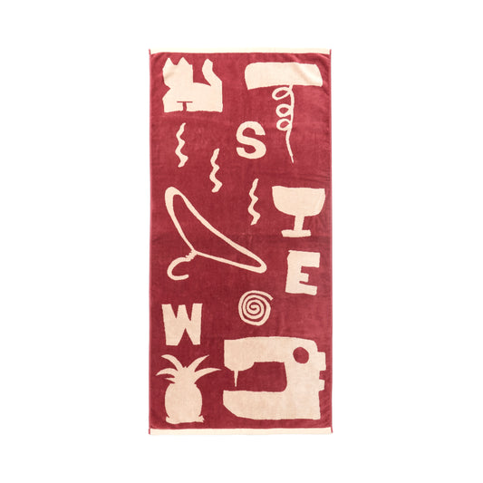 BATH TOWEL : sew