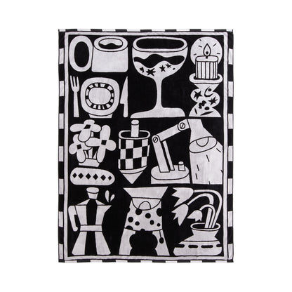 BED THROW BLANKET：This and that by Michael Towers