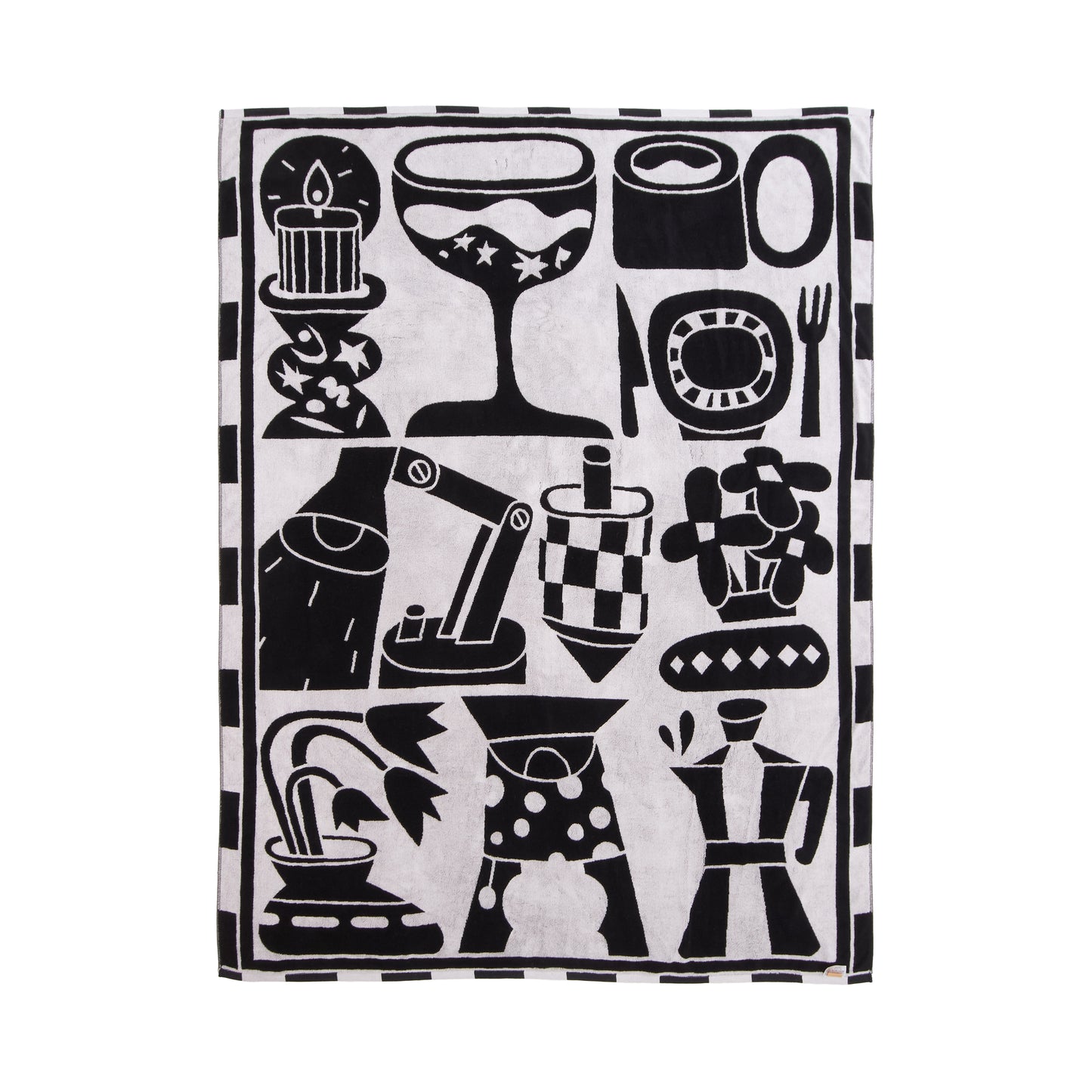 BED THROW BLANKET：This and that by Michael Towers
