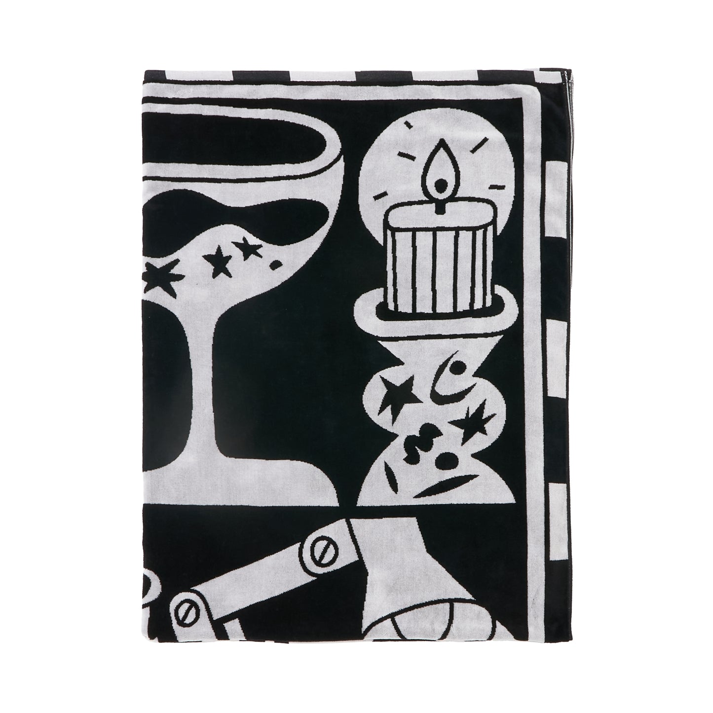 BED THROW BLANKET：This and that by Michael Towers