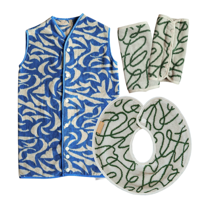 【BABY GIFT SET】タオルスタイ&タオルスリーパー&抱っこ紐カバー