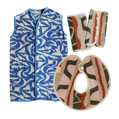 【BABY GIFT SET】タオルスタイ&タオルスリーパー&抱っこ紐カバー