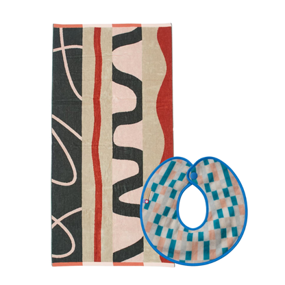 【BABY GIFT SET】タオルスタイ&バスタオル