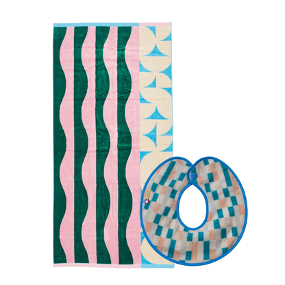 【BABY GIFT SET】タオルスタイ&バスタオル