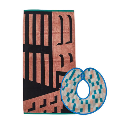 【BABY GIFT SET】タオルスタイ&バスタオル