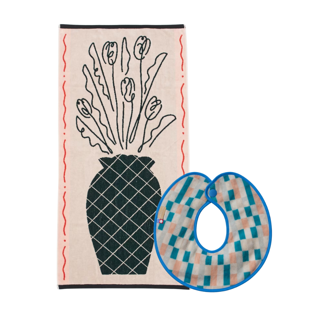 【BABY GIFT SET】タオルスタイ&バスタオル