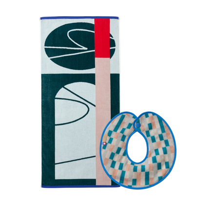 【BABY GIFT SET】タオルスタイ&バスタオル