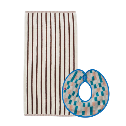 【BABY GIFT SET】タオルスタイ&バスタオル