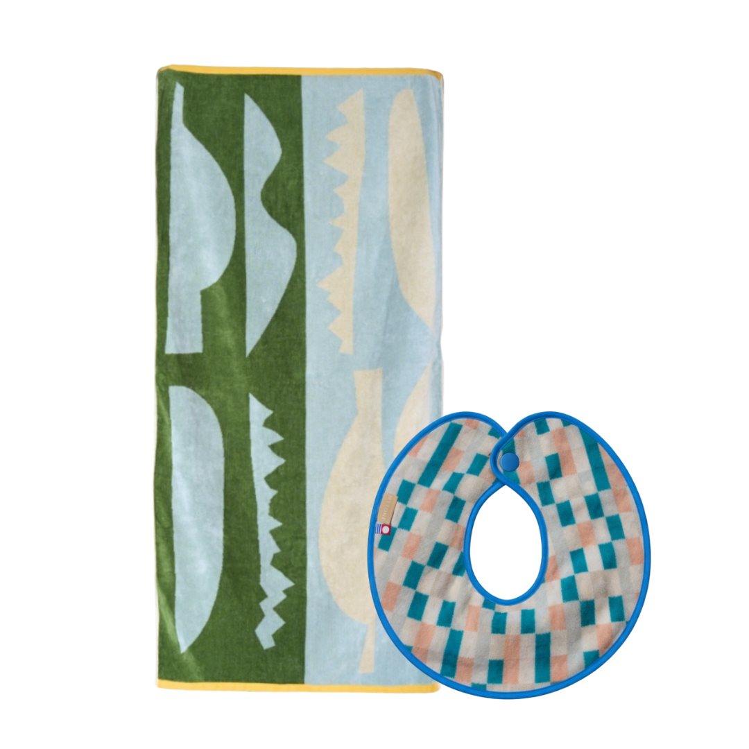 【BABY GIFT SET】タオルスタイ&バスタオル