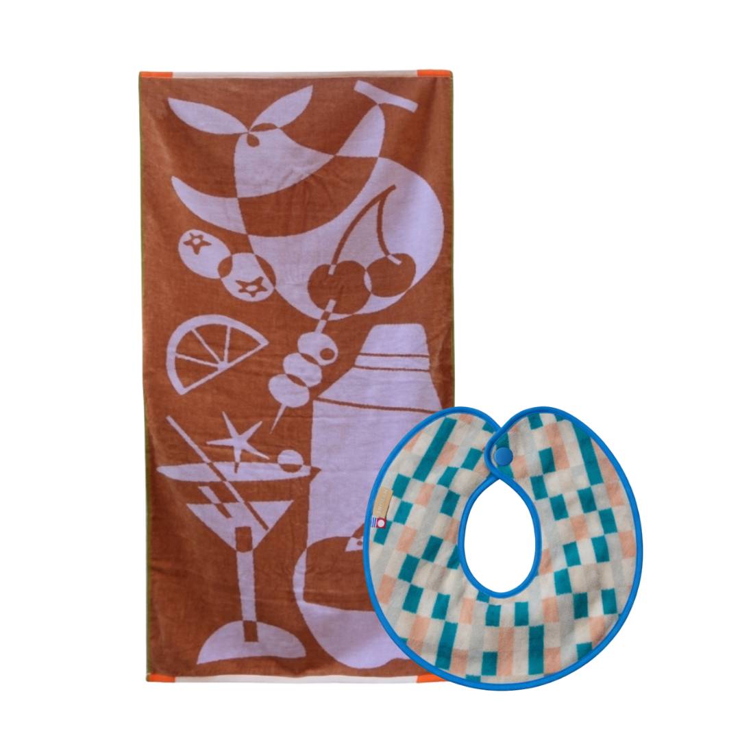 【BABY GIFT SET】タオルスタイ&バスタオル